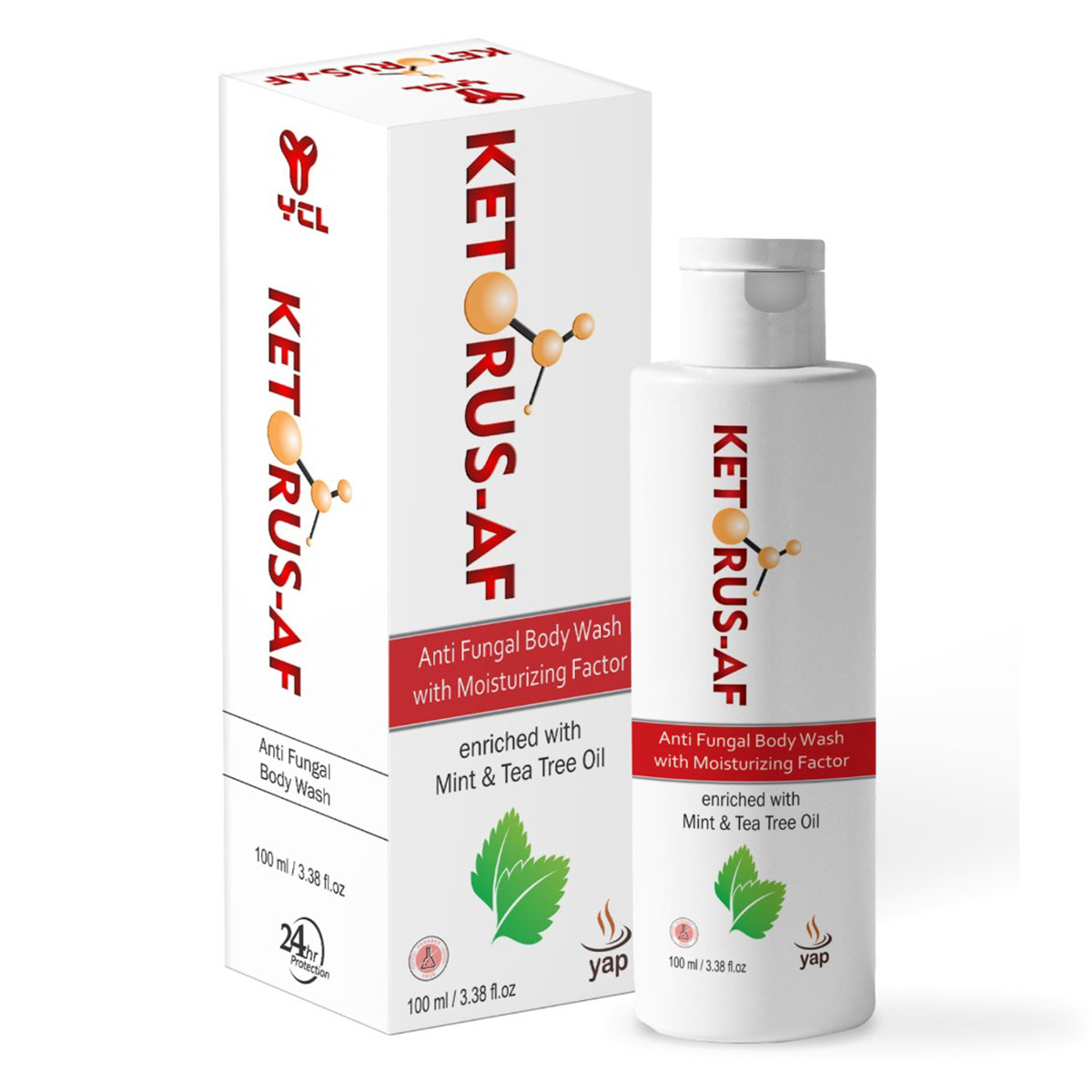 Ketorus-AF Body Wash 100 ml, Pack of 1 BODY WASH Ketorus-AF Body Wash 100 ml, Pack of 1 BODY WASH