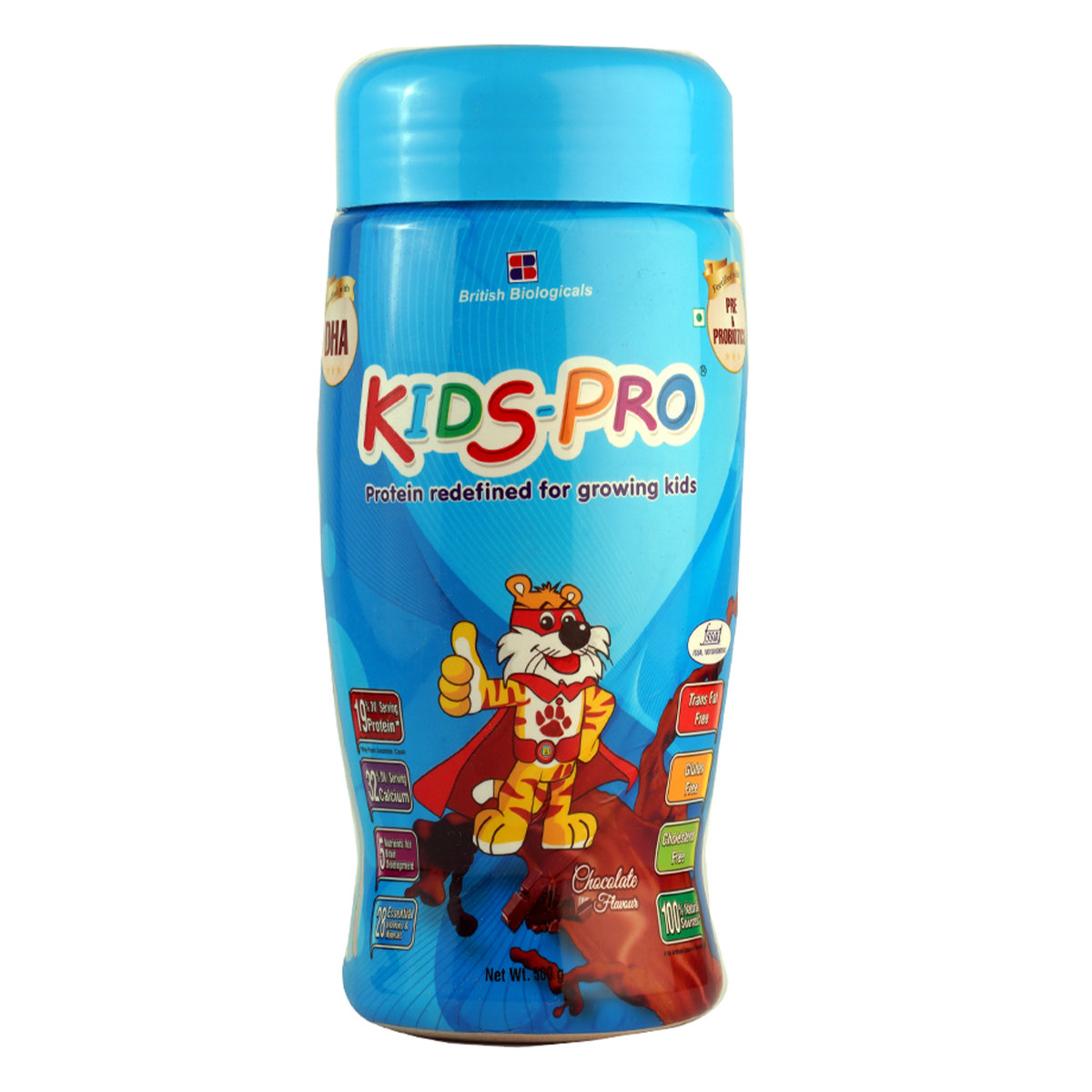 Kids-Pro Chocolate Powder 500 gm, Pack of 1 Kids-Pro Chocolate Powder 500 gm, Pack of 1