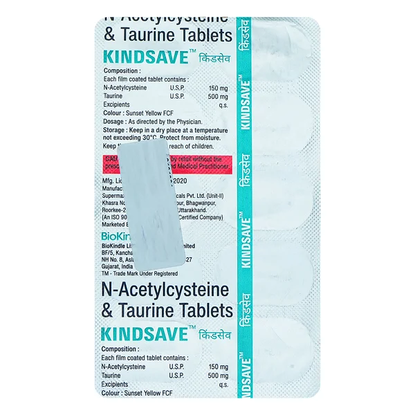 Kindsave Tablet 10's, Pack of 10 TABLETS