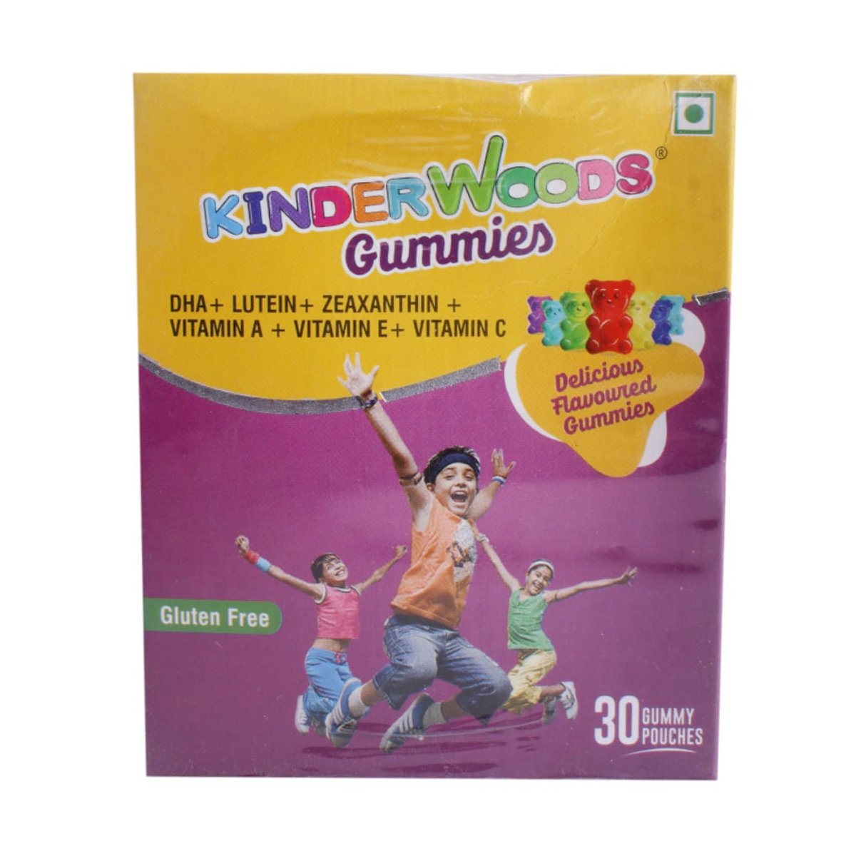 Kinder Woods Gluten Free Gummies 30's, Pack of 1 Kinder Woods Gluten Free Gummies 30's, Pack of 1