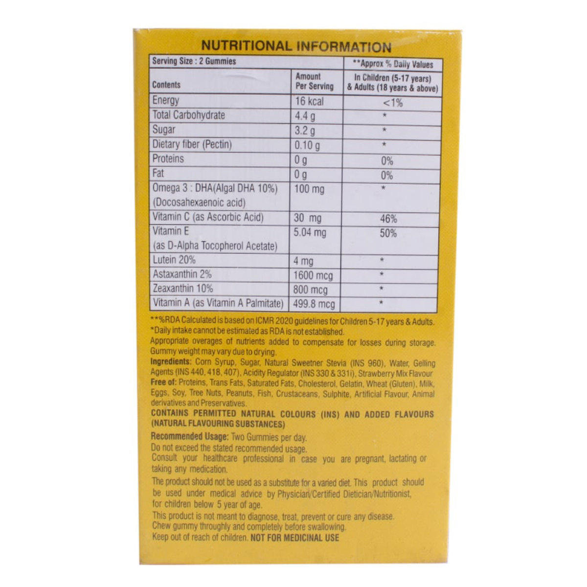 Kinder Woods Gluten Free Gummies 30's, Pack of 1 Kinder Woods Gluten Free Gummies 30's, Pack of 1