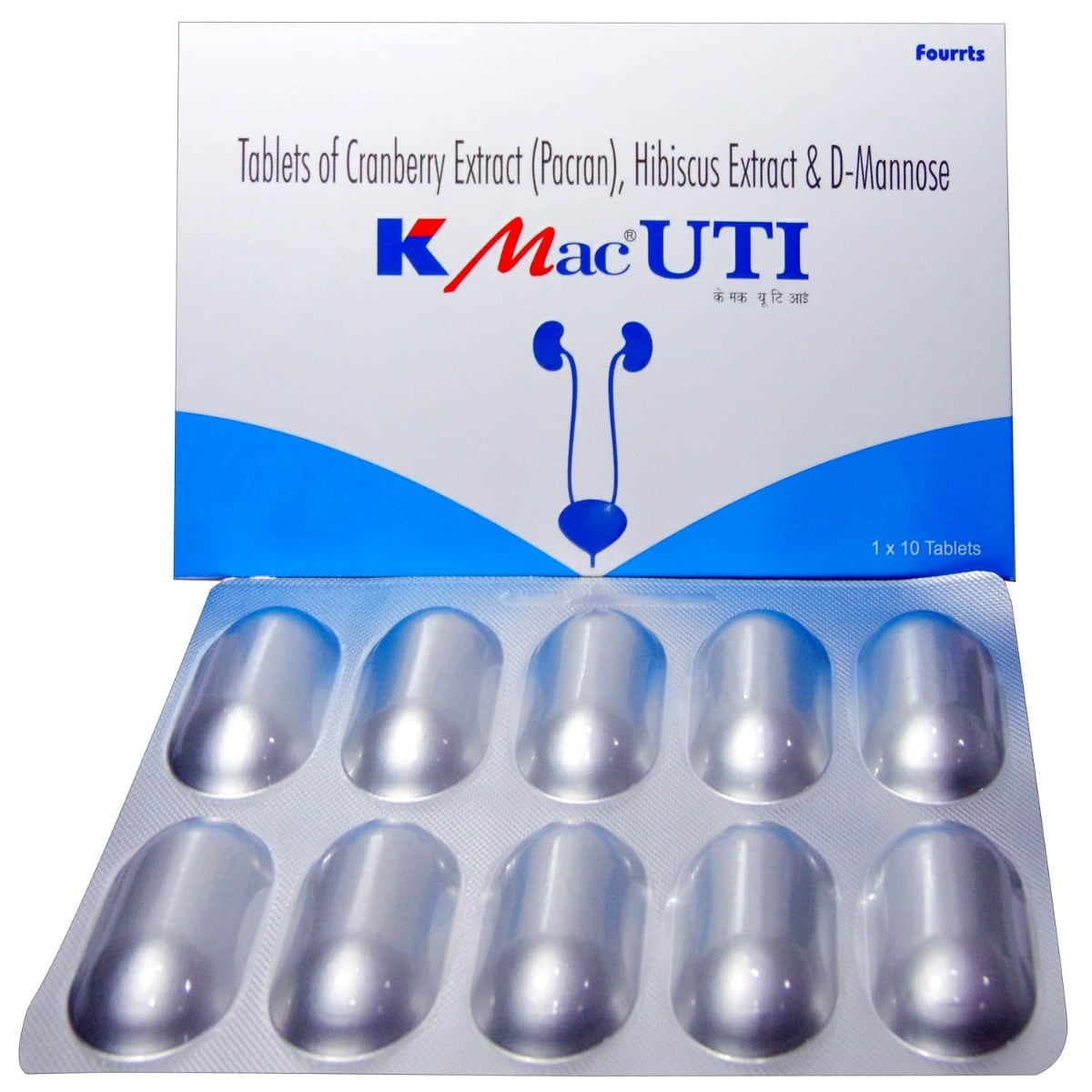 K Mac UTI Tablet 10's, Pack of 10 TabletS K Mac UTI Tablet 10's, Pack of 10 TabletS