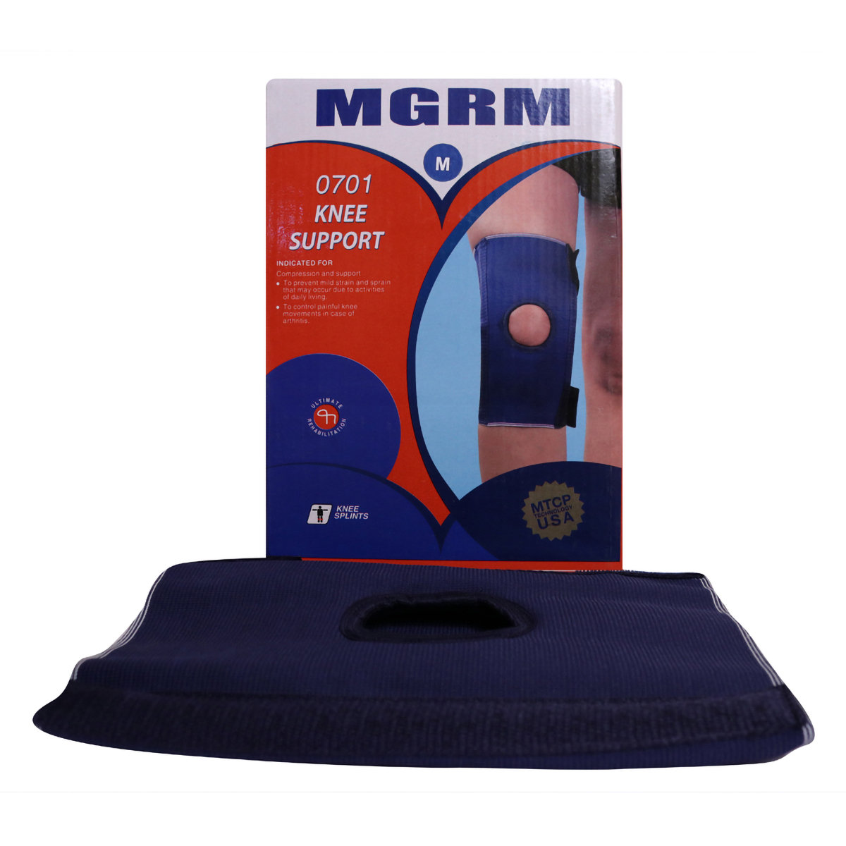 MGRM Knee Support Medium 0701, 1 Count, Pack of 1 MGRM Knee Support Medium 0701, 1 Count, Pack of 1