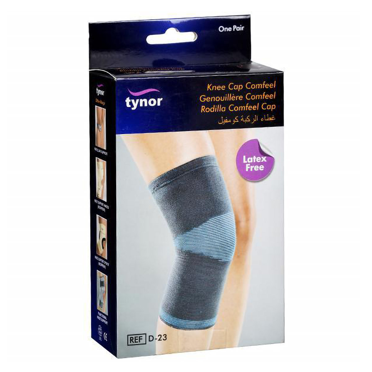 Tynor Knee Cap Comfeel XL, 1 Pair, Pack of 1 Tynor Knee Cap Comfeel XL, 1 Pair, Pack of 1