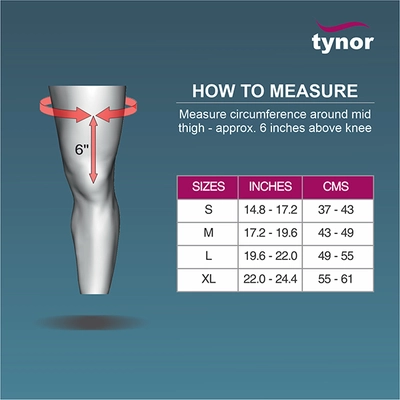 Tynor Knee Cap Comfeel Small, 1 Count, Pack of 1