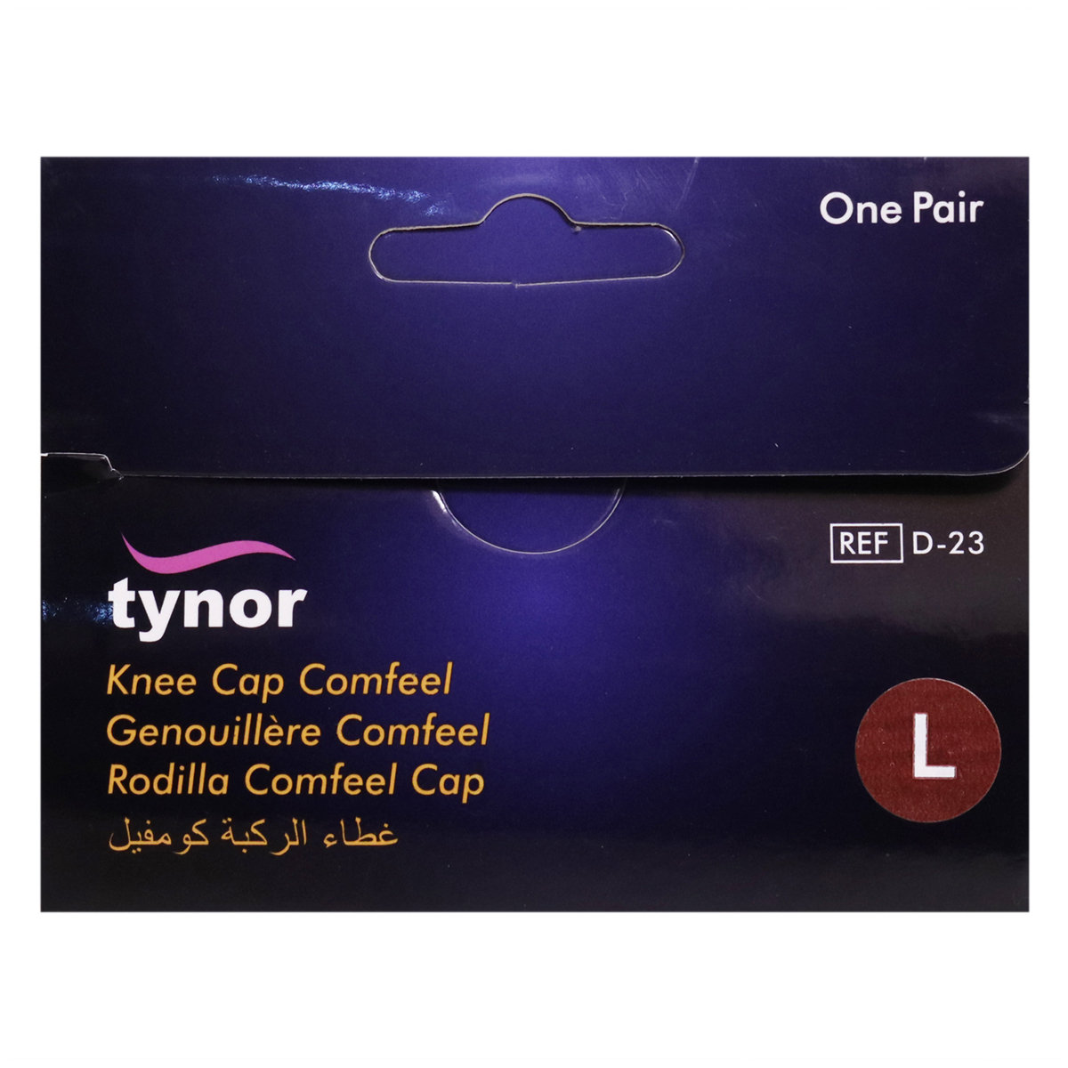 Tynor Knee Cap Comfeel Large, 1 Pair, Pack of 1 Tynor Knee Cap Comfeel Large, 1 Pair, Pack of 1