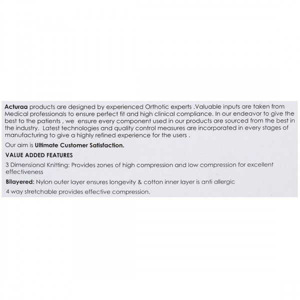 Acura Knee Support 3D Ultima XL, 1 Count, Pack of 1 Acura Knee Support 3D Ultima XL, 1 Count, Pack of 1