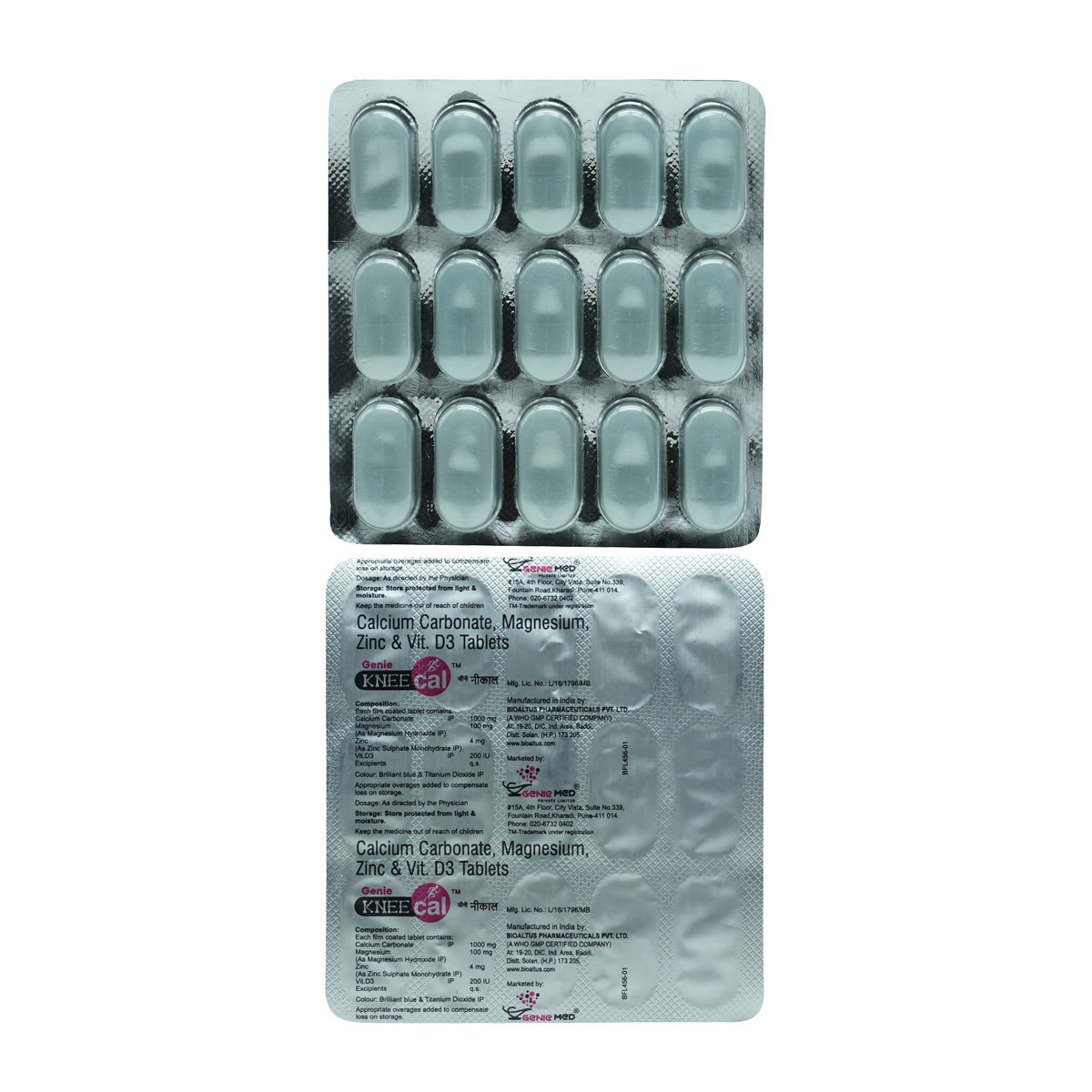 Kneecal Tablet 15's, Pack of 15 TabletS Kneecal Tablet 15's, Pack of 15 TabletS