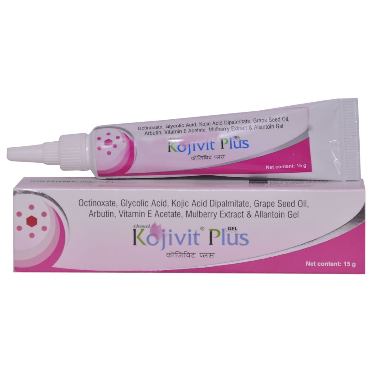 Kojivit Plus Gel 15 gm, Pack of 1 Kojivit Plus Gel 15 gm, Pack of 1