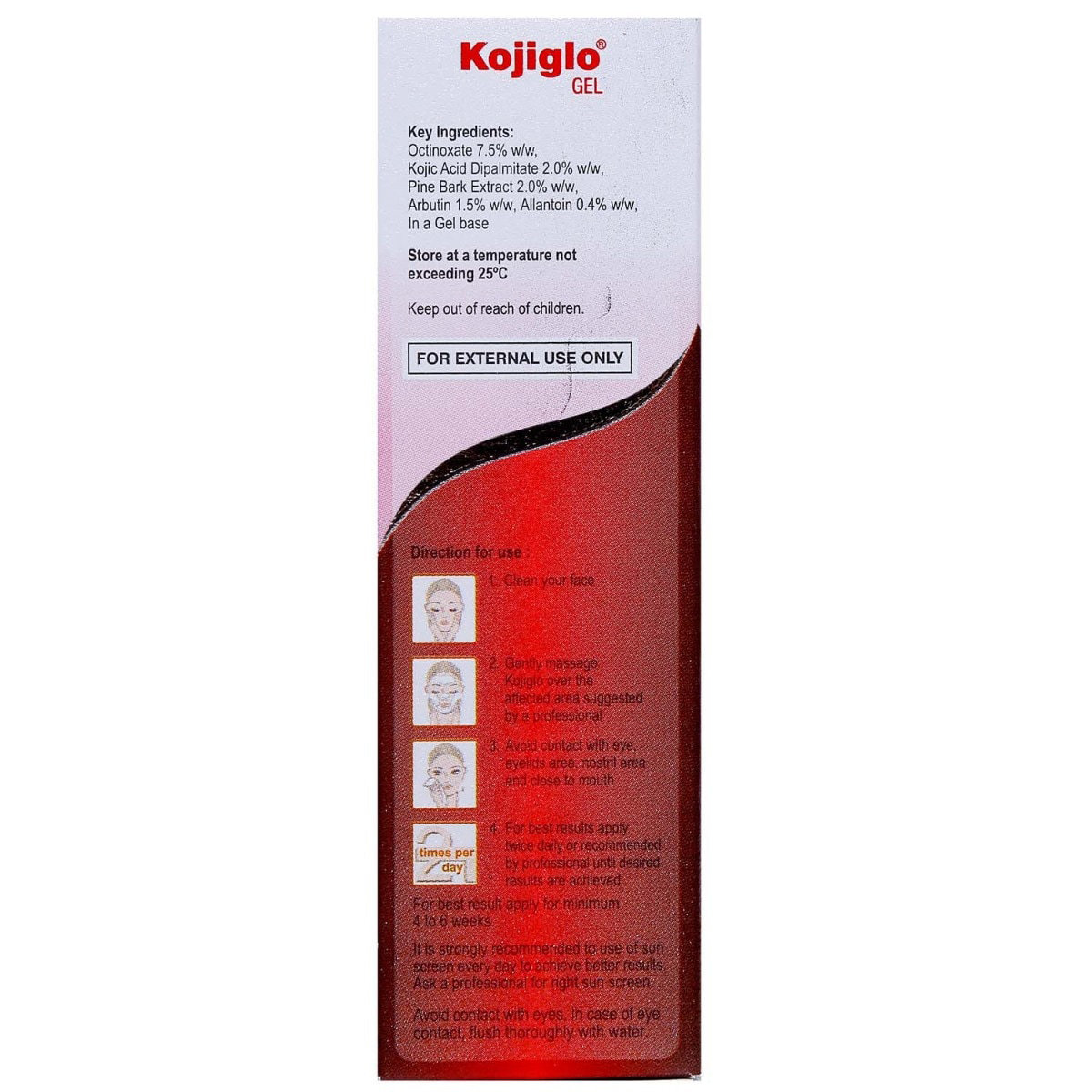 Kojiglo Gel 20 gm, Pack of 1 GEL Kojiglo Gel 20 gm, Pack of 1 GEL