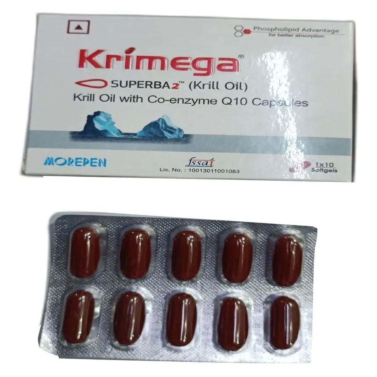 Buy Krimega Softgel Capsule 10's Online