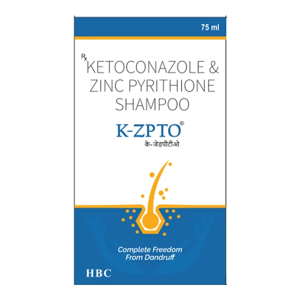 K Zpto Shampoo, 75 ml, Pack of 1