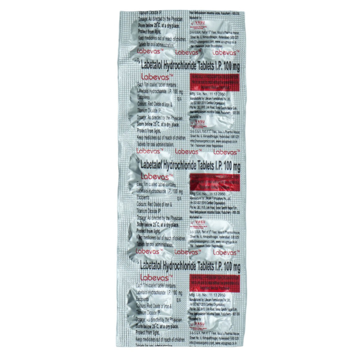 Labevas Tablet 10's, Pack of 10 TabletS Labevas Tablet 10's, Pack of 10 TabletS