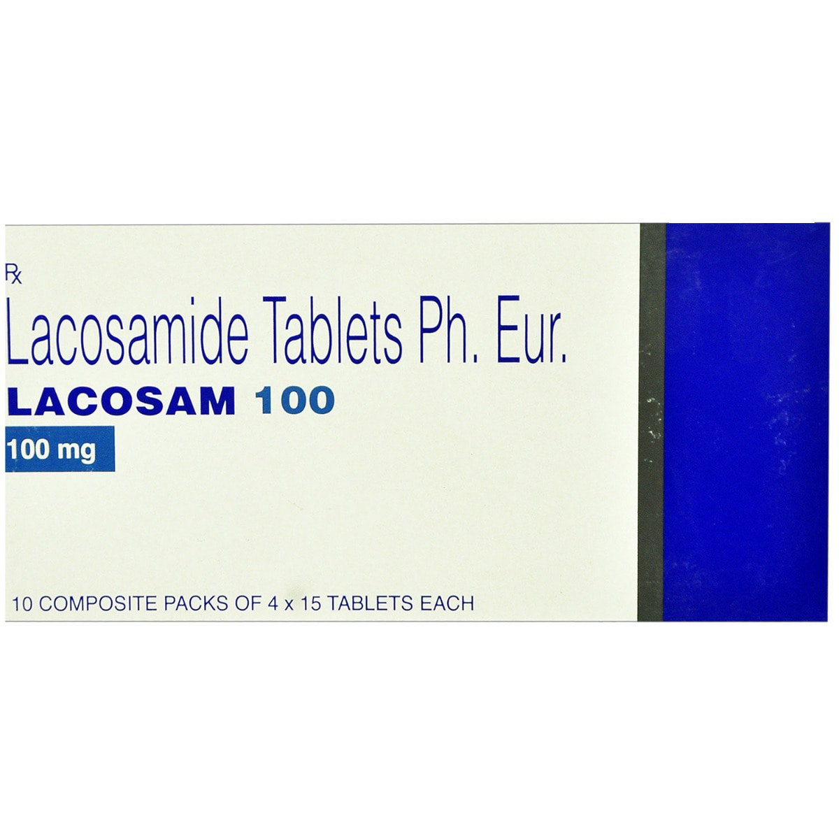 Lacosam 100 Tablet 15's, Pack of 15 TABLETS Lacosam 100 Tablet 15's, Pack of 15 TABLETS