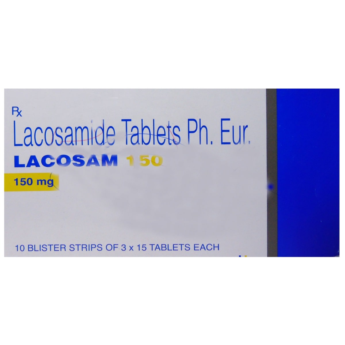 Lacosam 150 Tablet 15's, Pack of 15 TabletS Lacosam 150 Tablet 15's, Pack of 15 TabletS