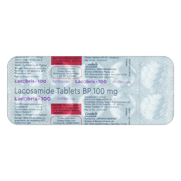Lacobris-100 Tablet 10's, Pack of 10 TabletS