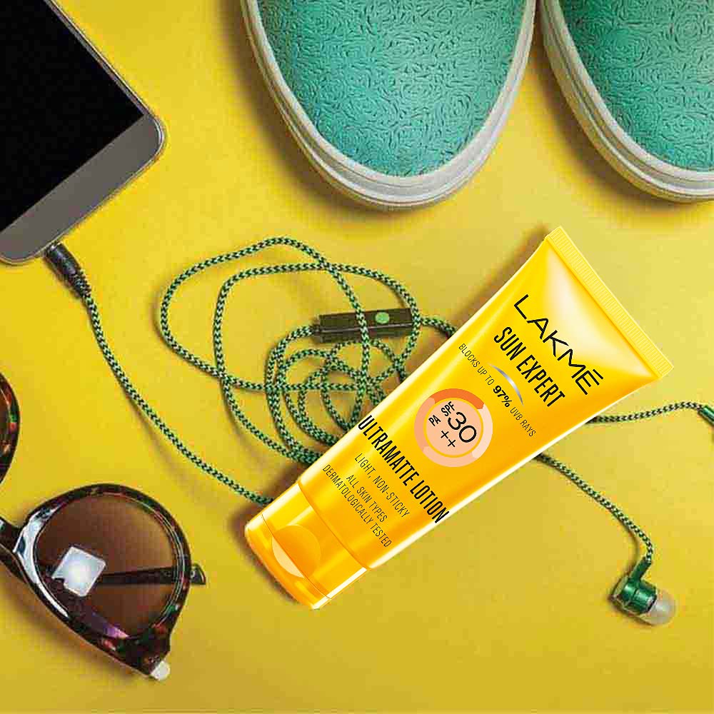 Lakme Sun Expert SPF 30 PA++ Ultramatte Lotion, 50 ml, Pack of 1 Lakme Sun Expert SPF 30 PA++ Ultramatte Lotion, 50 ml, Pack of 1