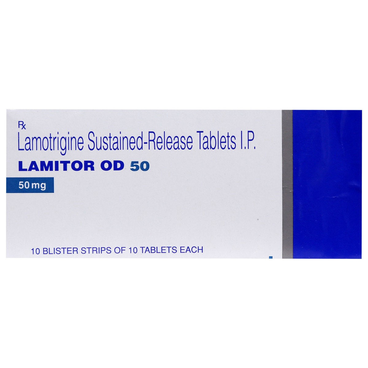 Buy Lamitor OD 50 Tablet 10's Online