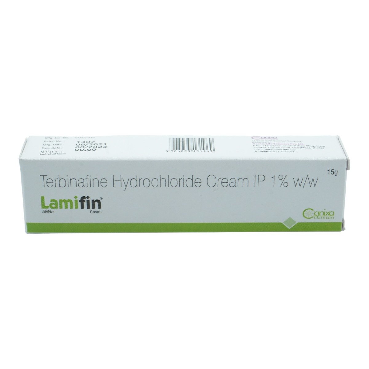 LAMIFIN CREAM 15G, Pack of 1 Ointment LAMIFIN CREAM 15G, Pack of 1 Ointment