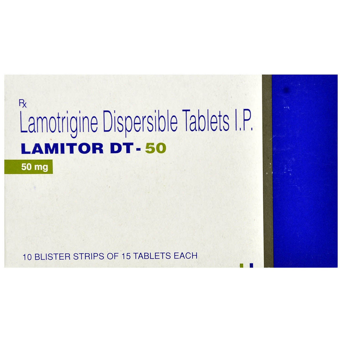 Lamitor DT 50 Tablet 15's, Pack of 15 TABLETS Lamitor DT 50 Tablet 15's, Pack of 15 TABLETS