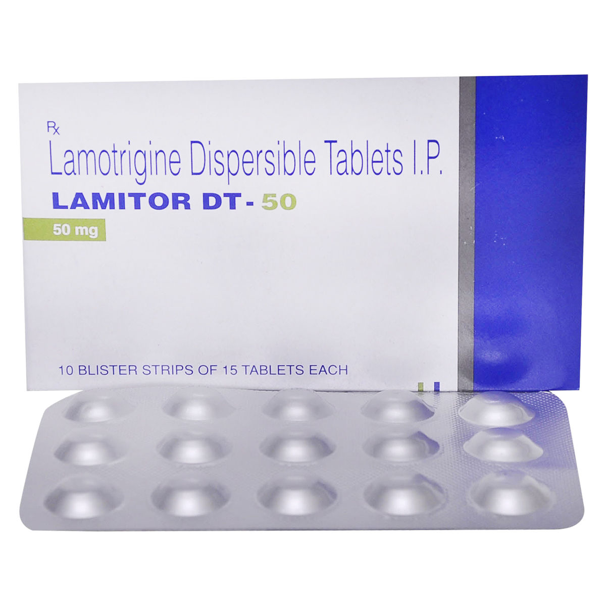 Lamitor DT 50 Tablet 15's, Pack of 15 TABLETS Lamitor DT 50 Tablet 15's, Pack of 15 TABLETS