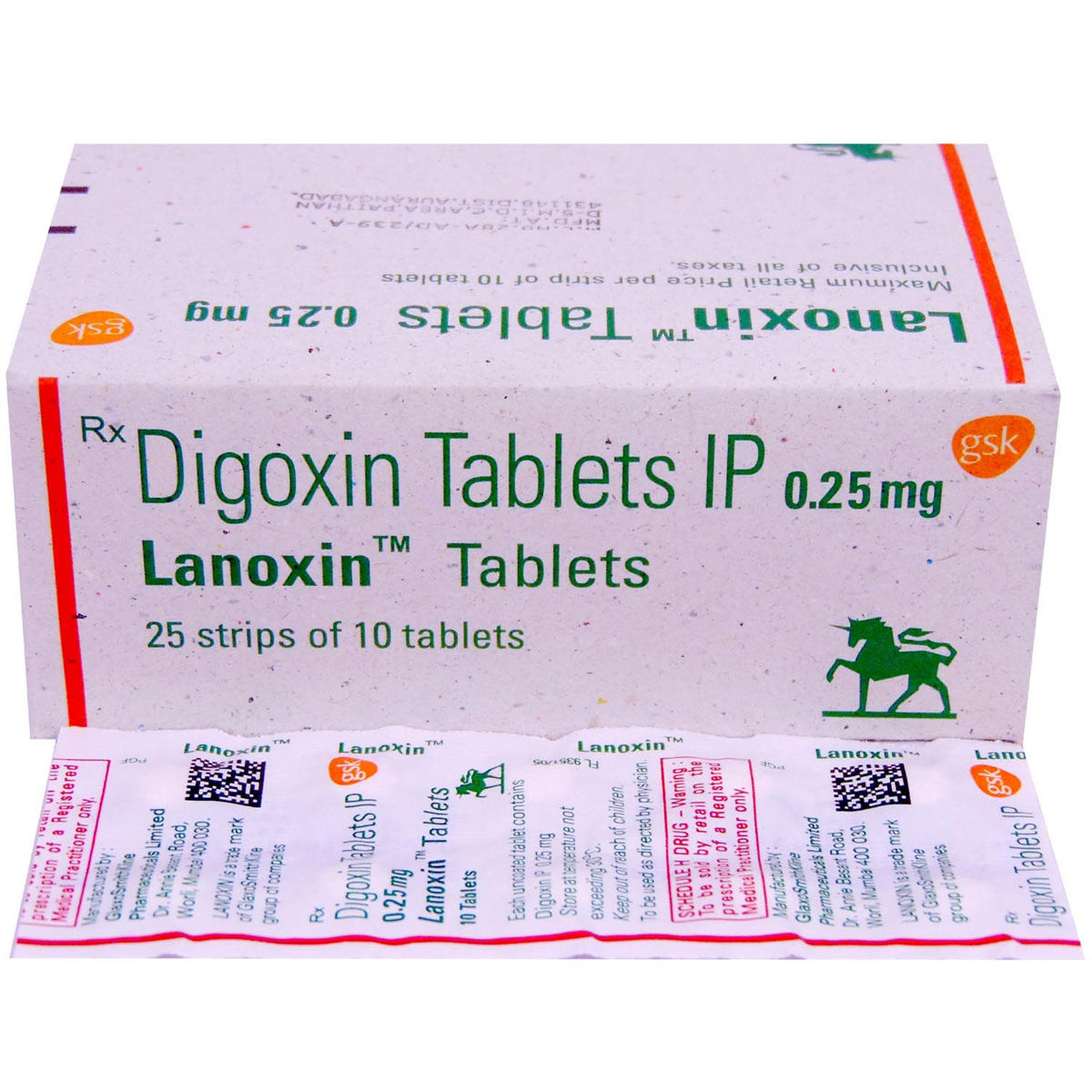 Buy Lanoxin Tablet 10's Online