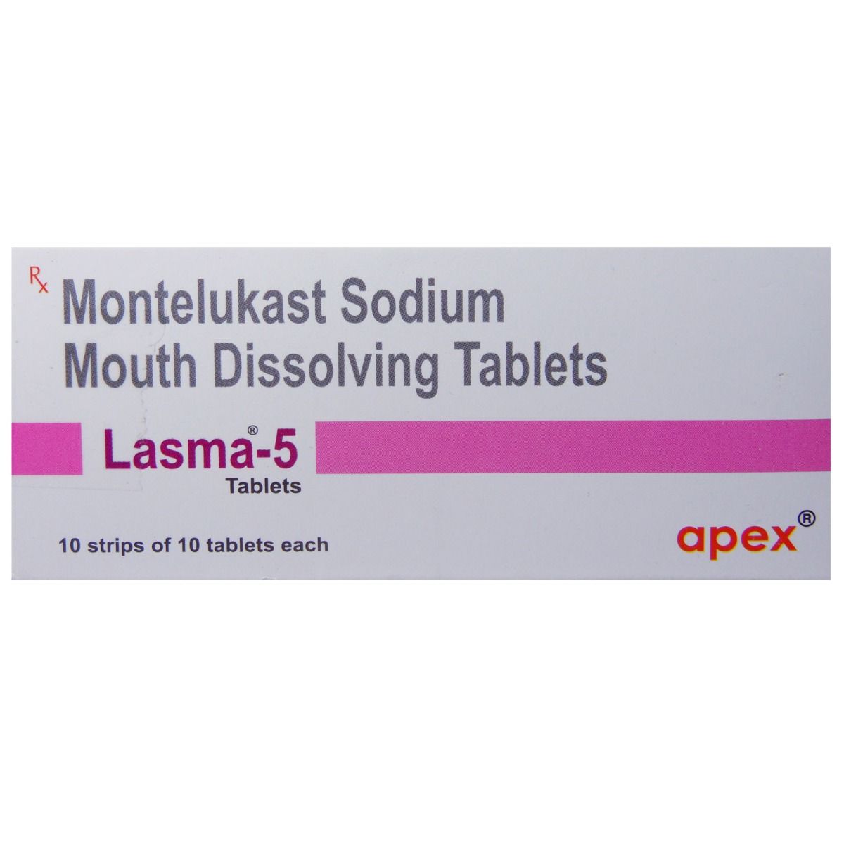 Buy Lasma-5 Tablet 10's Online