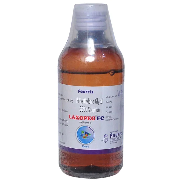 Laxopeg FC Oral Solution 200 ml, Pack of 1 ORAL SOLUTION