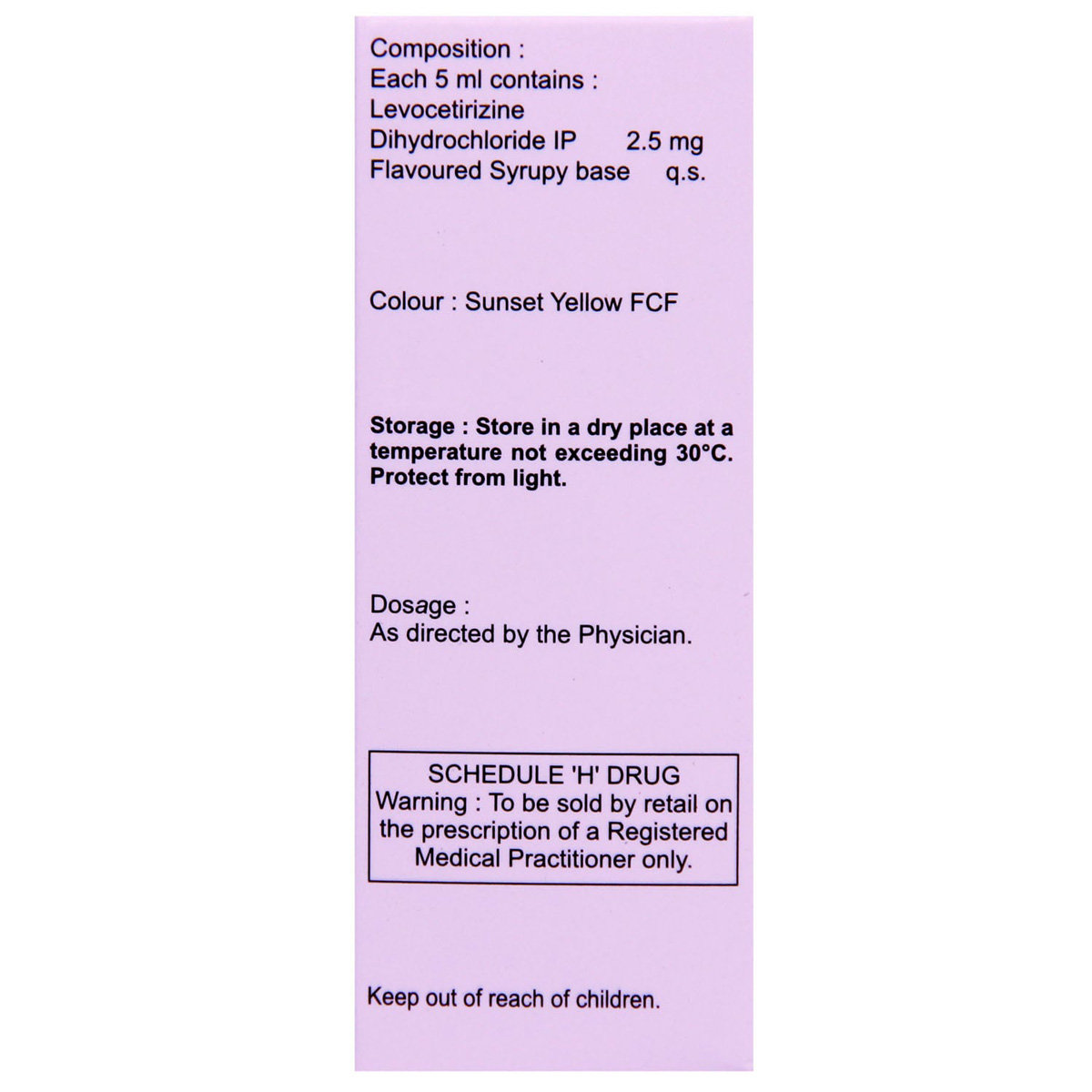 Lecope Syrup 30 ml, Pack of 1 Syrup Lecope Syrup 30 ml, Pack of 1 Syrup