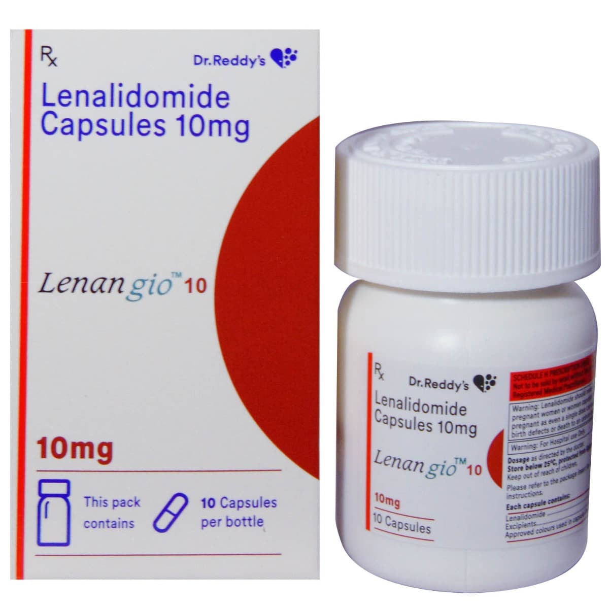 Lenangio 10 Capsule 10's, Pack of 1 CAPSULE Lenangio 10 Capsule 10's, Pack of 1 CAPSULE