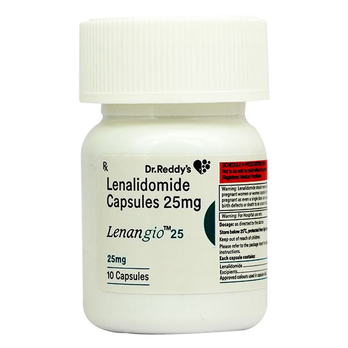 Buy Lenangio 25 mg Capsule 10's Online