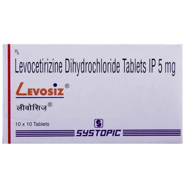 Levosiz Tablet 10's, Pack of 10 TABLETS
