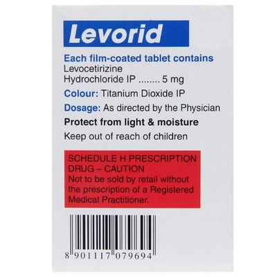 Levorid Tablet 10's, Pack of 10 TABLETS