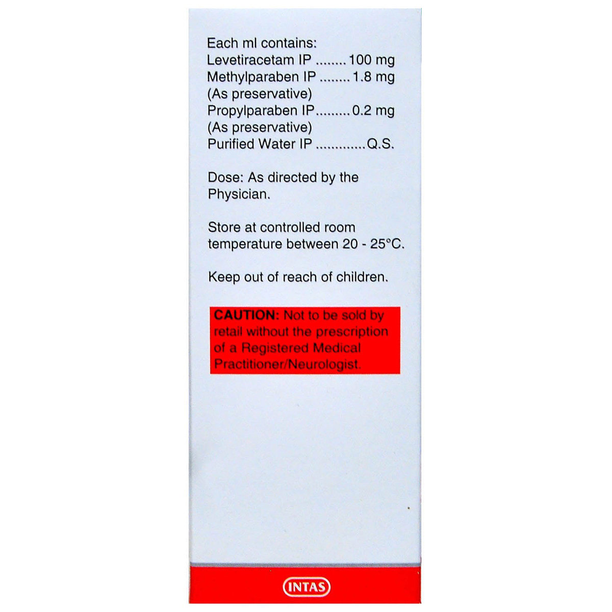 Levera Solution 100 ml, Pack of 1 Solution Levera Solution 100 ml, Pack of 1 Solution