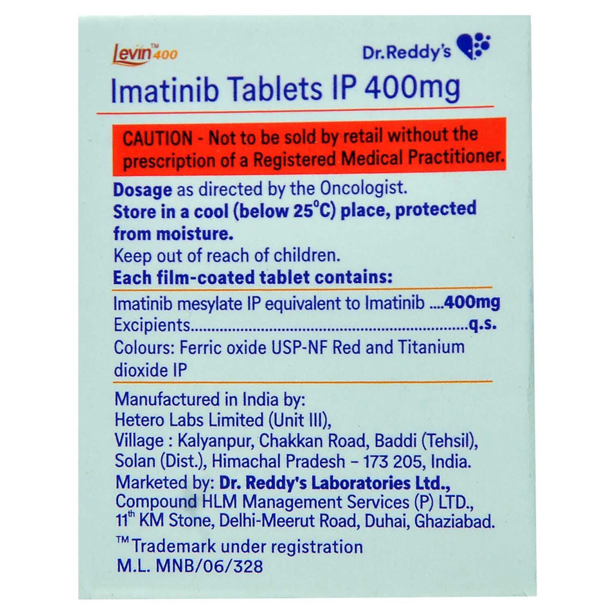 Levin 400 Tablet 10's, Pack of 10 TabletS Levin 400 Tablet 10's, Pack of 10 TabletS