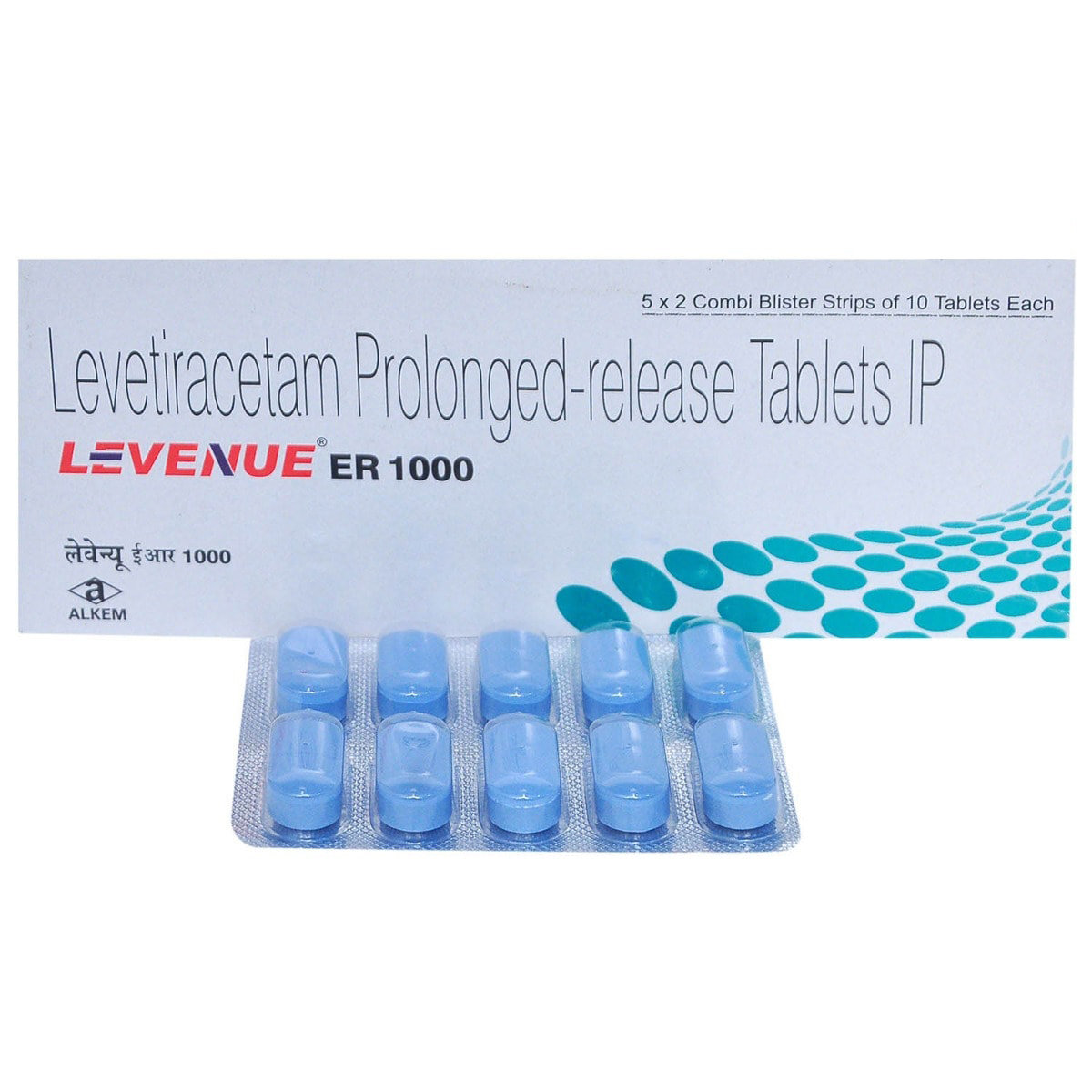 Levenue ER 1000 Tablet 10's, Pack of 10 TabletS Levenue ER 1000 Tablet 10's, Pack of 10 TabletS