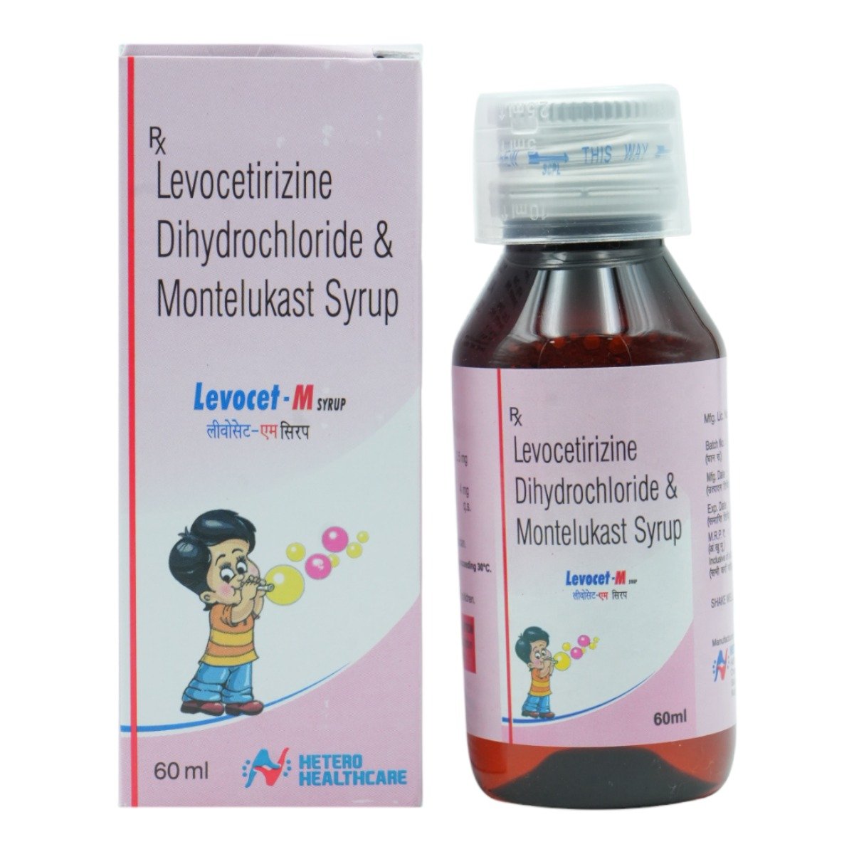Levocet-M Syrup 60 ml, Pack of 1 Syrup Levocet-M Syrup 60 ml, Pack of 1 Syrup