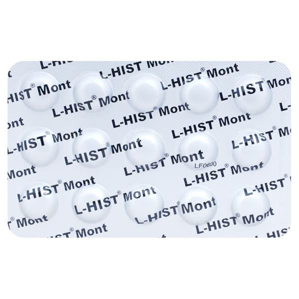 L-Hist Mont Tablet 15's, Pack of 15 TabletS L-Hist Mont Tablet 15's, Pack of 15 TabletS