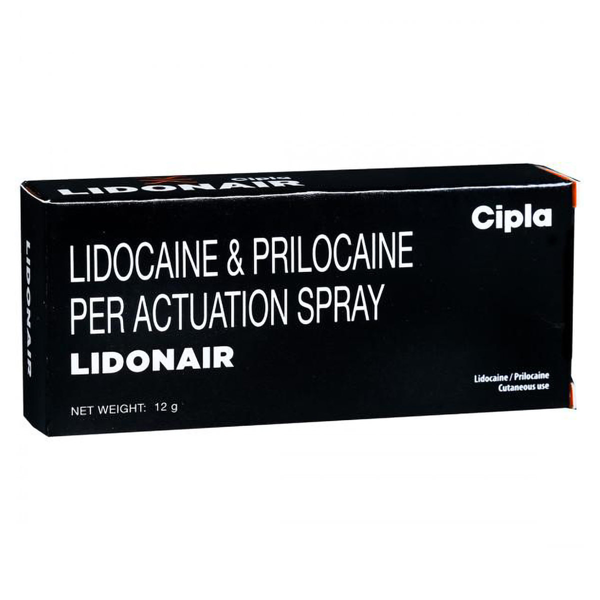Lidonair Spray 12 gm, Pack of 1 Spray Lidonair Spray 12 gm, Pack of 1 Spray