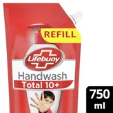 Lifebuoy Total 10+ Germ Protection Handwash, 750 ml Refill Pack, Pack of 1