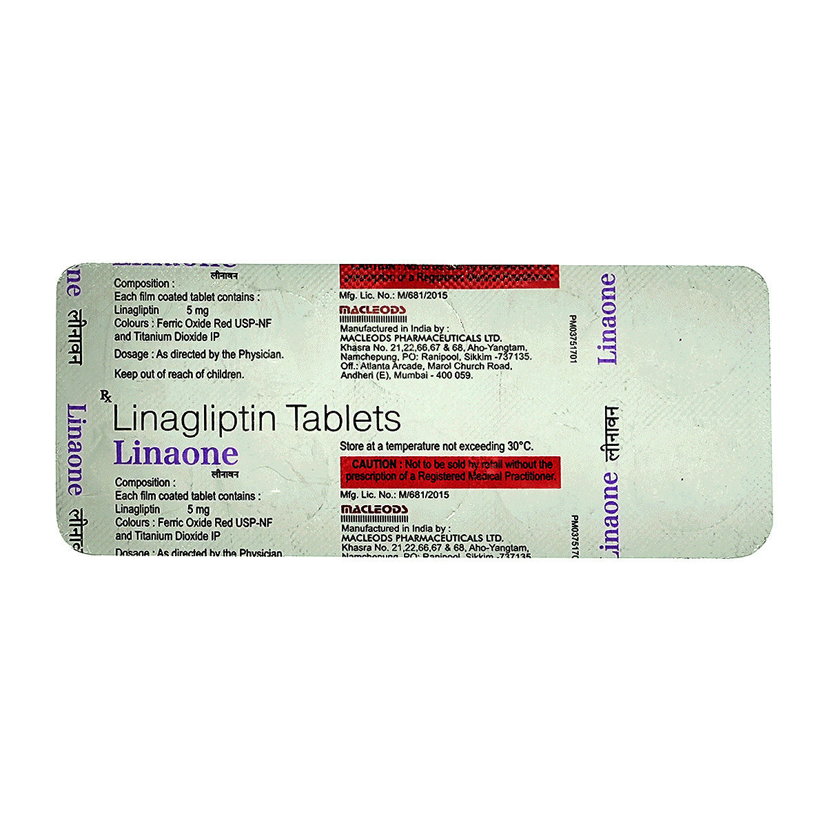 Buy Linaone 5 Tablet 10's Online