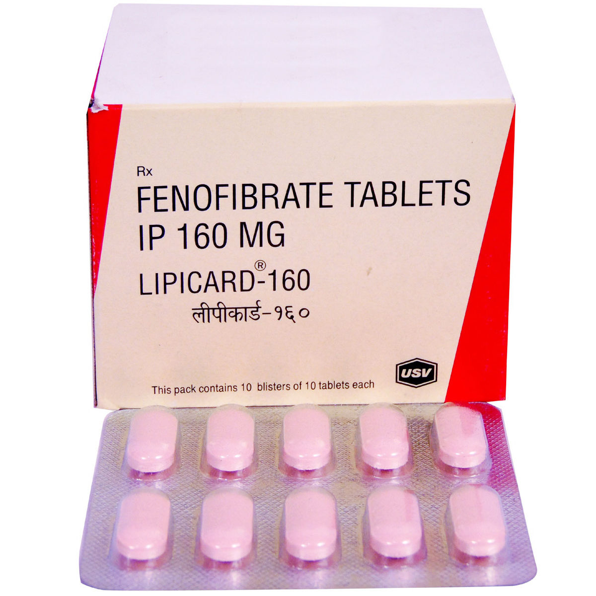 Buy Lipicard-160 Tablet 10's Online