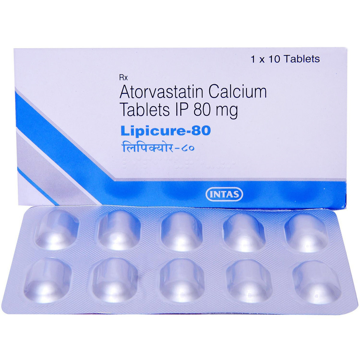 Lipicure-80 Tablet 10's, Pack of 10 TABLETS Lipicure-80 Tablet 10's, Pack of 10 TABLETS