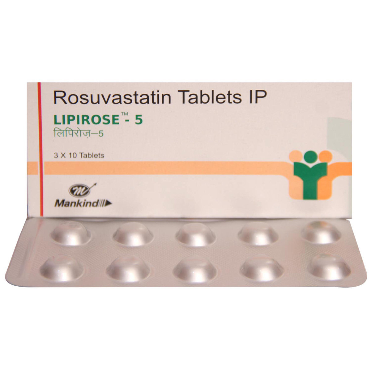 Lipirose-5 Tablet 10's, Pack of 10 TABLETS Lipirose-5 Tablet 10's, Pack of 10 TABLETS