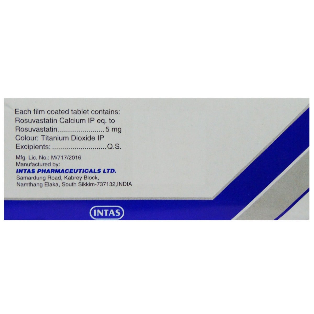 Lipitas 5 mg Tablet 10's, Pack of 10 TabletS Lipitas 5 mg Tablet 10's, Pack of 10 TabletS