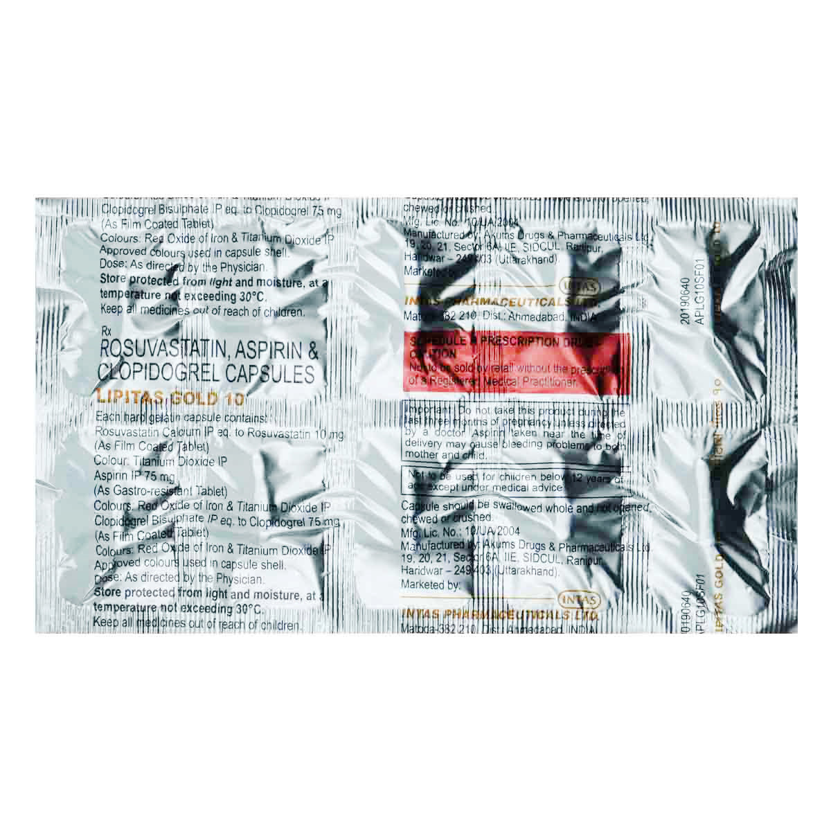 Lipitas Gold 10 Capsule 10's, Pack of 10 CapsuleS Lipitas Gold 10 Capsule 10's, Pack of 10 CapsuleS