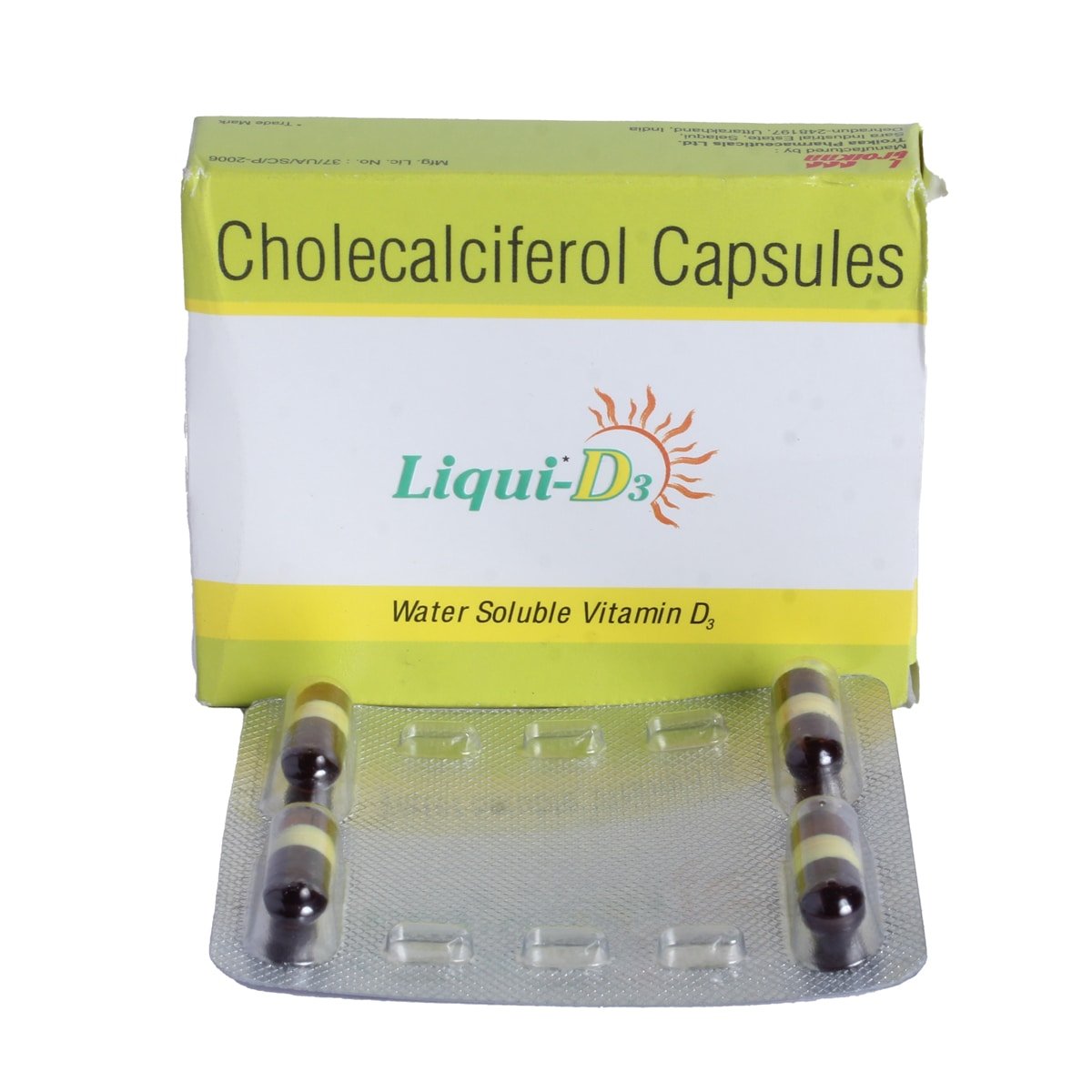 Liqui-D3 Capsule 4's, Pack of 4 Liqui-D3 Capsule 4's, Pack of 4
