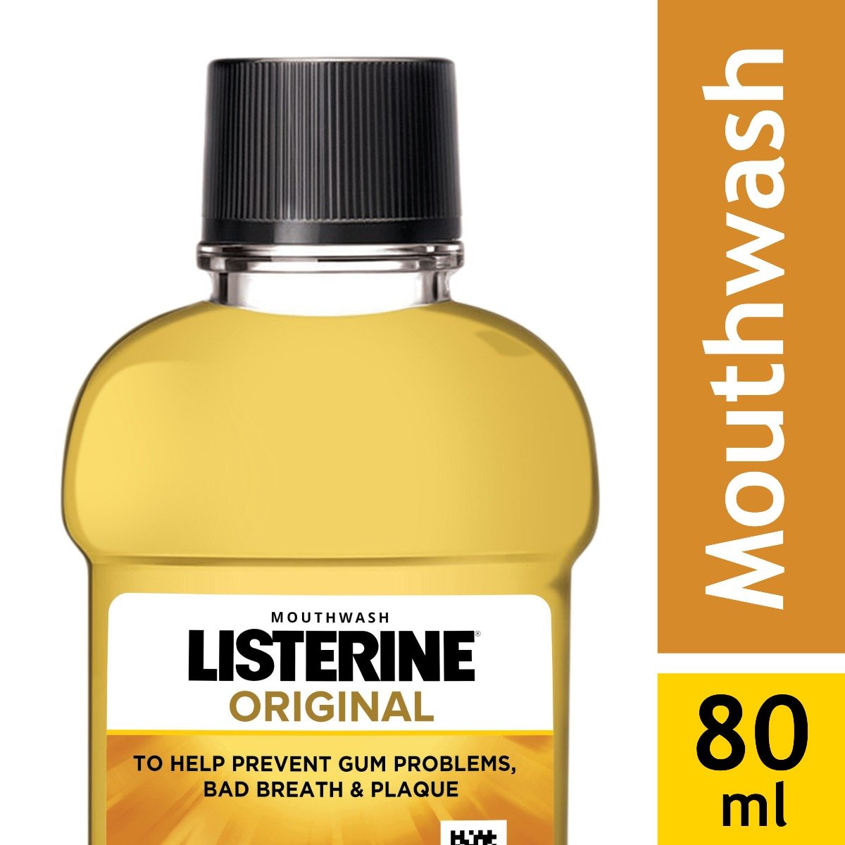 Listerine Original Mouthwash, 80 ml, Pack of 1 Listerine Original Mouthwash, 80 ml, Pack of 1