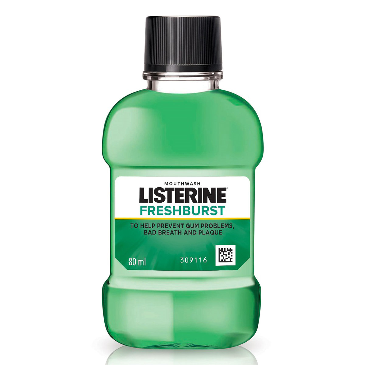 Listerine Freshburst MouthWash, 80 ml, Pack of 1 Listerine Freshburst MouthWash, 80 ml, Pack of 1