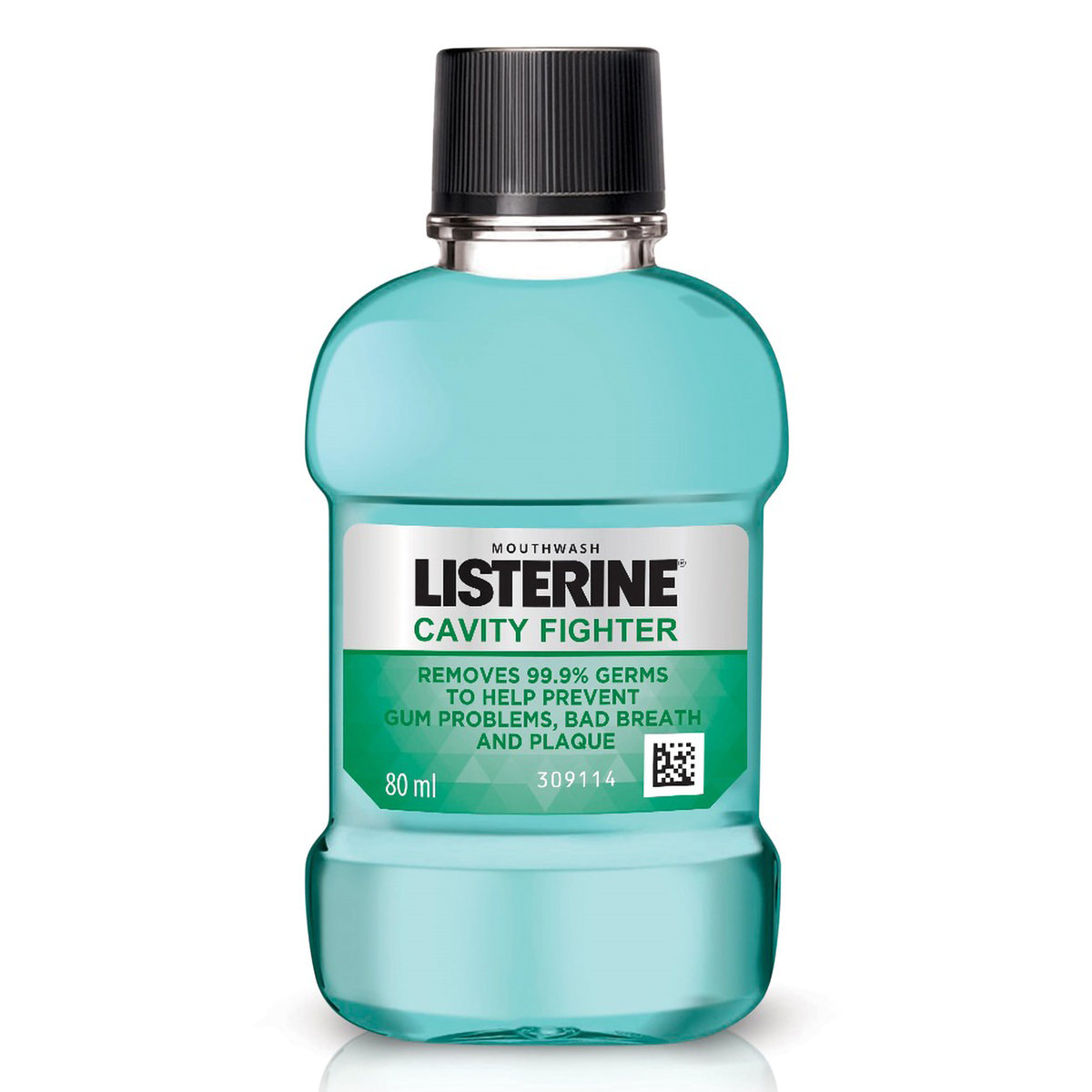 Listerine Cavity Fighter Mouthwash, 80 ml, Pack of 1 Listerine Cavity Fighter Mouthwash, 80 ml, Pack of 1